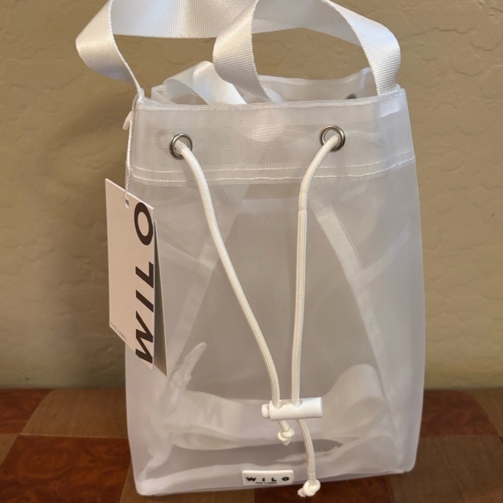 WILO the label White Pickle ball Mini Bag